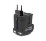 Hamlet XPW2UTRAVEL mobile device charger GPS, Mobile phone, MP3, MP4, Smartphone, Tablet Black AC Indoor