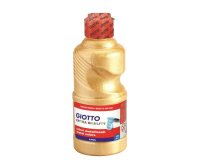 Gouache liquide giotto tous supports sechage rapide       coloris or metallise flacon   250ml