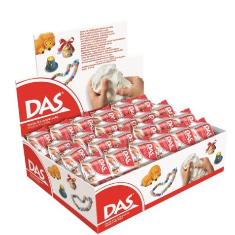 DAS 387200 composto per ceramica e modellazione Pasta modellabile Bianco