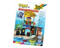 Bloc de papier de couleur, A4, 130 g/m2, 20 feuilles