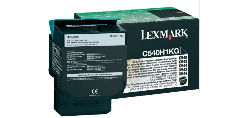 Lexmark C540H1KG Cartouche de toner 1 pièce(s) Original Noir