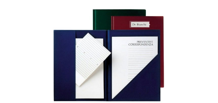 Portablocco con tasche Compla 71 - blu - 23 x 33cm - Sei Rota
