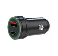 MediaRange MRMA120 oplader voor mobiele apparatuur Smartphone Zwart Sigarettenaansteker Snel opladen Auto