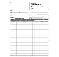 Data Ufficio DU16721C000 modulo e libro contabile A4 50 pagine