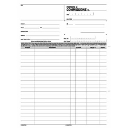 Data Ufficio DU16721C000 accounting form/book A4 50 pages