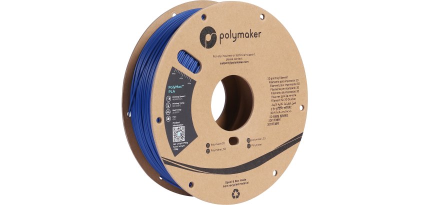 Polymaker PA06005 3D-Druckmaterial Polylactide (PLA) Blau 750 g