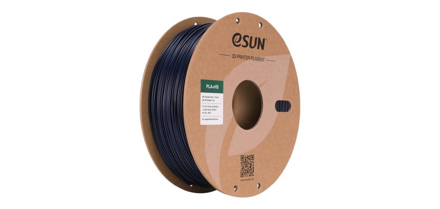 eSUN PLA+HS Acide polylactique Plus (PLA+) Bleu foncé 1 kg