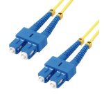 MCL 2m SC/SC OS2 câble InfiniBand et à fibres optiques Jaune