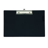  Porte-bloc, plastifié, format A3 paysage, noir