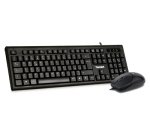 Hamlet KU200 tastiera Mouse incluso Casa USB Italiano Nero