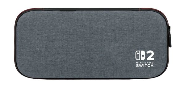 PowerA NSCS0528-01 funda para consola portátil Funda de protección Nintendo Tela Gris