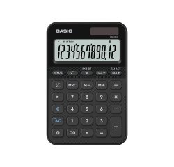 Casio MS-20YC calcolatrice Desktop Calcolatrice di base Nero