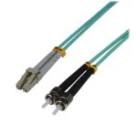 MCL 15m LC/ST OM3 câble InfiniBand et à fibres optiques Couleur aqua