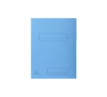 Chemises dossier 2 rabats Exacompta Super 24 x 32 cm bleu clair - Paquet de 50