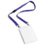 Badge évènementiel, avec ruban en tissu, A6