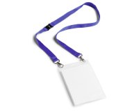 Badge évènementiel, avec ruban en tissu, A6