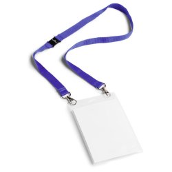Badge évènementiel, avec ruban en tissu, A6