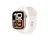 Apple Watch Series 10 OLED 42 mm Digital 374 x 446 Pixeles Pantalla táctil Oro rosa Wifi GPS (satélite)