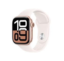 Apple Watch Series 10 OLED 42 mm Digital 374 x 446 Pixeles Pantalla táctil 4G Oro rosa Wifi GPS (satélite)