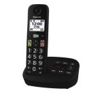 Panasonic KX-TGU130EXB telefono Telefono analogico/DECT Nero