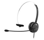 T'nB BLHSMONO casque Avec fil Arceau USB Type-A Noir