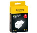 Intenso POWER ADAPTER USB-C GAN/7803022 Universale Bianco AC Ricarica rapida Interno