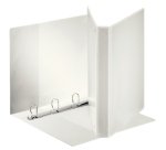 Classeur 4 anneaux cartonné Esselte personnalisable A4+ - Dos 4 cm - Blanc