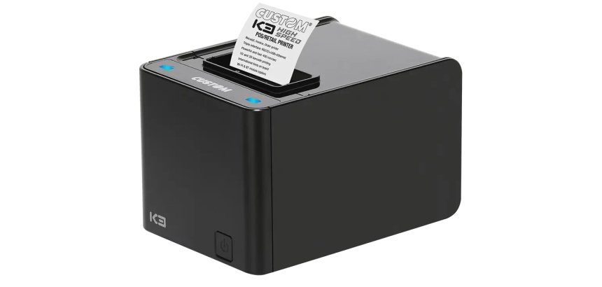 CUSTOM K3 HS 203 x 203 DPI Alámbrico Térmico Impresora de recibos