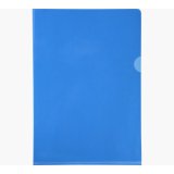 Etui carton de 100 pochettes coin PVC lisse haute résistance 13/100e - A4 - Couleurs assorties