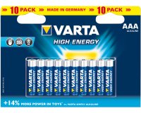 Varta HIGH ENERGY AAA Batteria monouso Mini Stilo AAA Alcalino