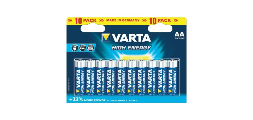 Varta HIGH ENERGY AA Batteria monouso Stilo AA Alcalino