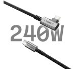 Cygnett CY5104PCTYC cavo USB USB 3.2 Gen 1 (3.1 Gen 1) 1 m USB C 10 Gbit/s 240 W Nero