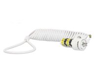 Mobilis 001234 cable antirrobo Blanco 1,8 m
