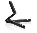 Mobilis Portable Fold-up Stand Soporte pasivo Teléfono móvil/smartphone, Tablet/UMPC Negro