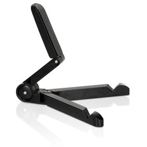 Mobilis Portable Fold-up Stand Soporte pasivo Teléfono móvil/smartphone, Tablet/UMPC Negro