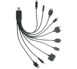 DLH DY-TU1975B câble de téléphone portable Noir USB A