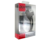 DLH DY-TU1975B câble de téléphone portable Noir USB A