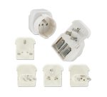 DLH DY-WU1307 adaptateur prise d'alimentation Universel Blanc