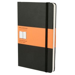 Moleskine Classic writing notebook A5 240 sheets Black