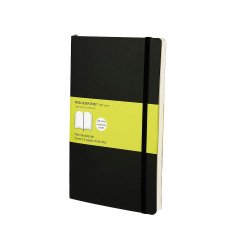 Moleskine Classic writing notebook 192 sheets Black