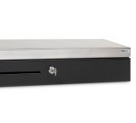 Tiroir caisse raccordement RJ12 8 compartiments monnaie,7 Billets Noir argent L46x H10x P17 cm