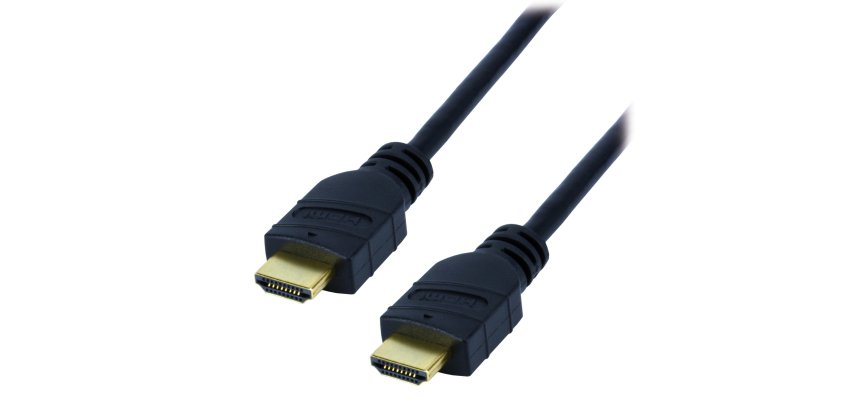 MCL 2m HDMI-Ethernet câble HDMI HDMI Type A (Standard) Noir