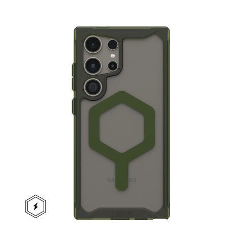 Urban Armor Gear Plyo PRO Case funda para teléfono móvil 17,3 cm (6.8") Oliva, Transparente