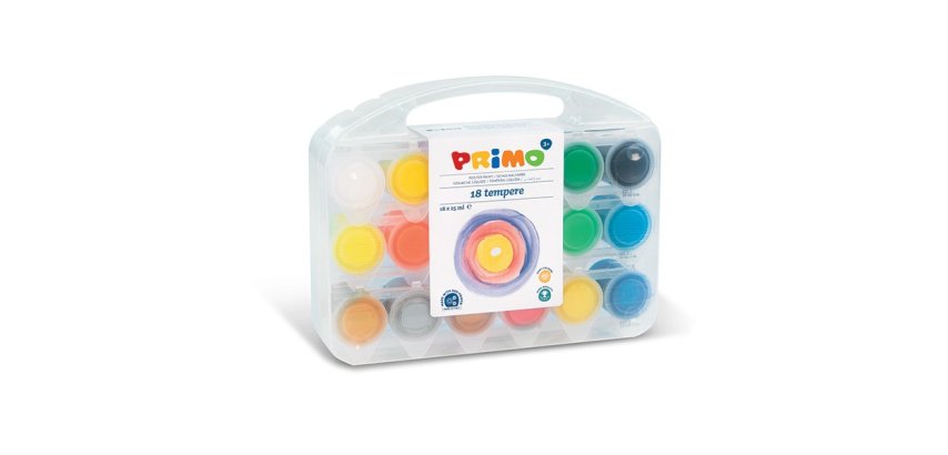 Primo 258TB18FMP vernice Tempera 450 ml 18 pz