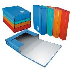 Blasetti One Color box file Blue Plasticized cardboard