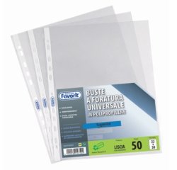 Favorit 100460069 sheet protector 210 x 297 mm (A4) Polypropylene (PP) 25 pc(s)