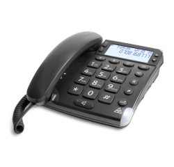 Doro Magna 4000 Téléphone analogique Identification de l'appelant Noir