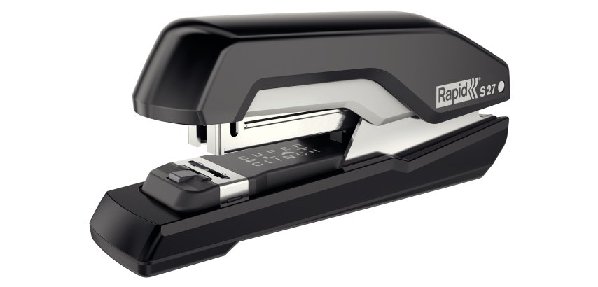 Agrafeuse à plat Supreme S27, noir/gris