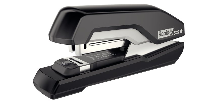 Agrafeuse à plat Supreme S27, noir/gris