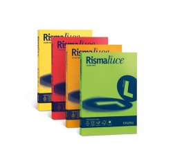 Carta Rismaluce - A4 - 200 gr - verde pistacchio 54 - Favini - conf. 125 fogli